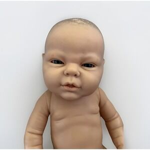 Berjusa Anatomically Correct Newborn Baby Girl Doll VTG Vinyl Lifelike Jointed
